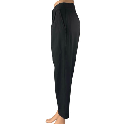 Away Women's Black Wool Straight Tapered High Waist Trousers Dress Pants Size 0 Away Women's Black Wool Straight Tapered High Waist Trousers Dress Pants Size 0