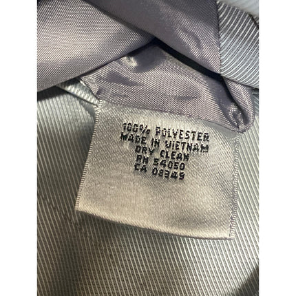 Kasper Women's Gray Long Sleeve Notch Lapel Blazer Coat Suit Jacket Size 16