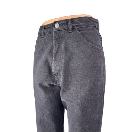 Gap The Work Force Black High Waisted Straight Skinny Denim Jeans Pants Size 10