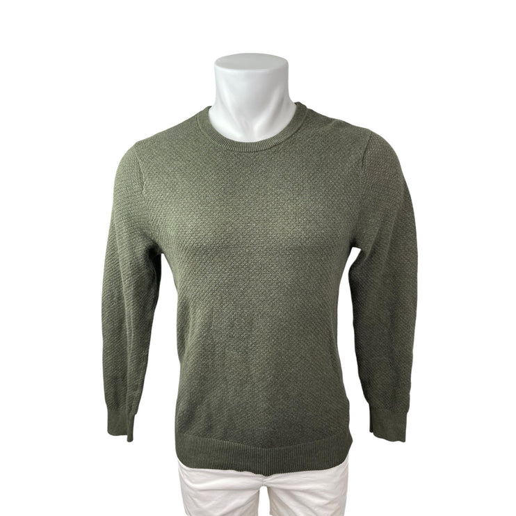 Goodfellow & Co Men's Green Crew Neck Long Sleeve Sweatshirt Sweater Top Size S