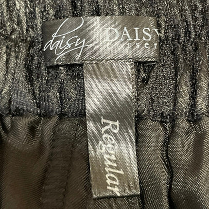 Daisy Corsets Black Lace Floral Tiered Ruched Bustle A Line Mini Skirt Size S