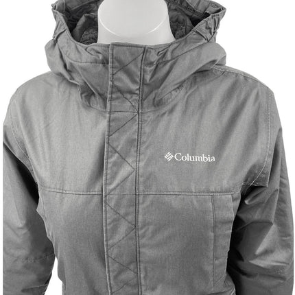 Columbia Women's Black Omni Heat Long Sleeve Hoodie Hooded Rain jacket Size M
