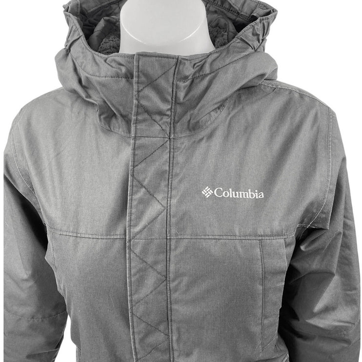 Columbia Women's Black Omni Heat Long Sleeve Hoodie Hooded Rain jacket Size M