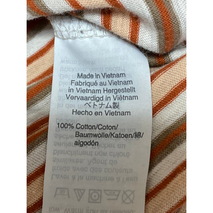Madewell Women's Multicolor Striped Short Sleeve Crewneck T Shirt Tee Top Sz XS