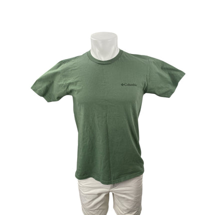 Columbia Men's Green Short Sleeve Graphic Print Outdoor T Shirt Tee Top Size M