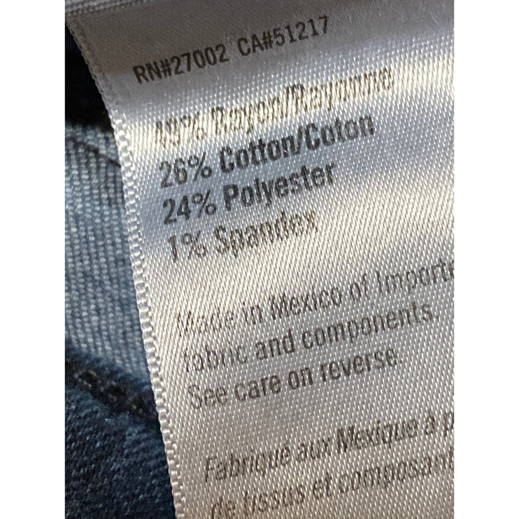 Paige Womens Blue Medium Wash Mid Rise Slim Fit Ankle Skinny Denim Jeans Size 30