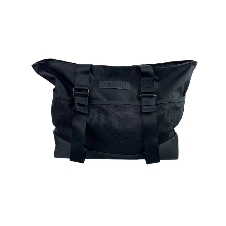 Gymshark Everyday Women's Black Mesh Pockets Shoulder Athletic Tote Handbag OS