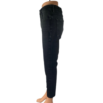 Everlane The High Rise Skinny Women's Black Cropped Casual Denim Jeans Size 31