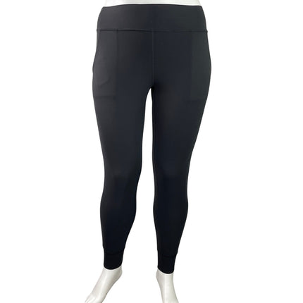 Lululemon Women's Black High Rise Activewear Athletic Yoga Leggings Pants Sz 12