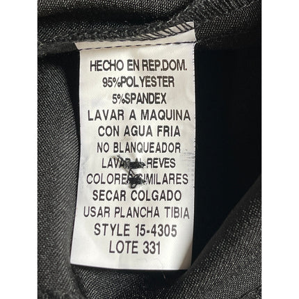 Camila Women's Black Long Sleeve Notch Lapel One Button Blazer Coat Jacket Sz 12