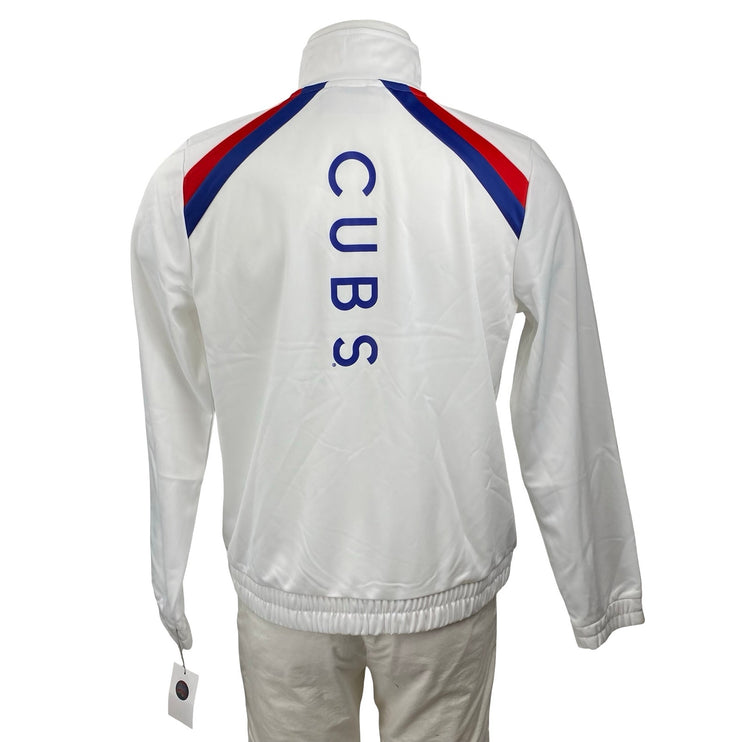 NEW Chicago Cubs Carl Banks G-III 4Her Athletic Activewear Track Coat Jacket L