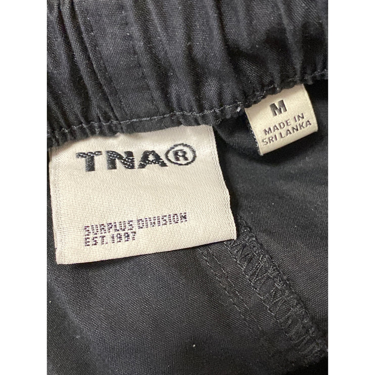 Aritzia TNA Women's Black Pull On High Waisted Tapered Jogger Sweat Pants Size M