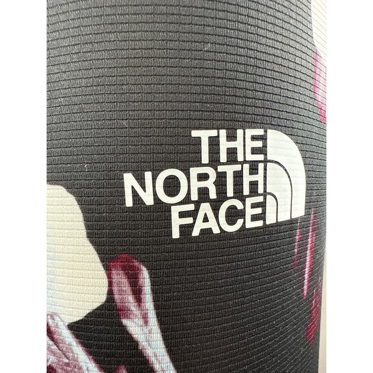 The North Face FD Pro 160 Tight Black Floral Mid Rise Yoga Leggings Pants Size S