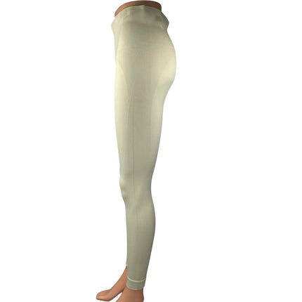 Set Active High Waisted Yoga Workout Running Athletic Leggings Pants Size L
