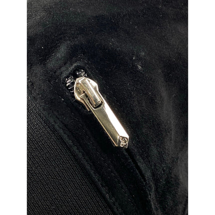 Sam Edelman Women's Black Suede Block Heel Zip Up Round Toe Tall Boots Size 6