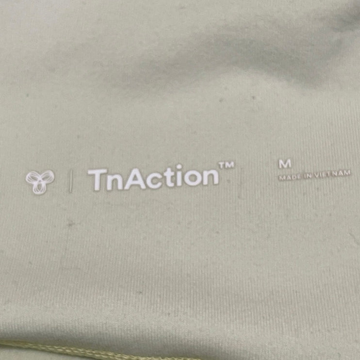 Aritzia TNA Action Green High Rise Yoga Workout Athletic Biker Shorts Size M