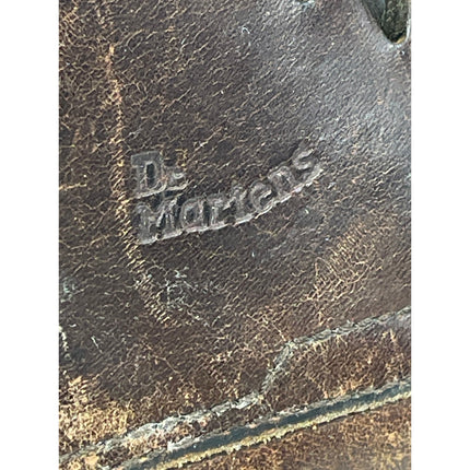 Dr. Martens 8461 Brown Distressed Leather Lace Up Chunky Platform Oxford Shoes 5