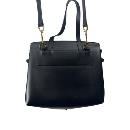 Mansur Gavriel Black Calf Leather Soft Lady Adjustable Crossbody Shoulder Bag