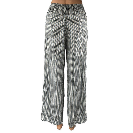 Miley + Molly Women's Multicolor Wide Leg High Waist Pull-On Trousers Pants Sz M