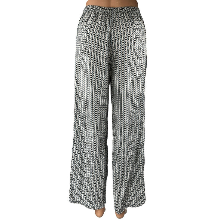 Miley + Molly Women's Multicolor Wide Leg High Waist Pull-On Trousers Pants Sz M