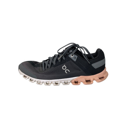 On Running Cloudflow 3.0 Women's Rocky Gray Rose Athletic Running Shoes Size 7.5