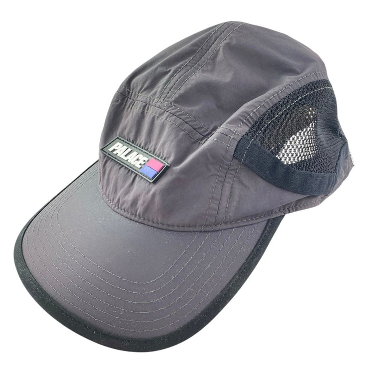 Palace 4G Women's Gray Black Mesh Logo Adjustable Outdoor Trucker Hat One Size