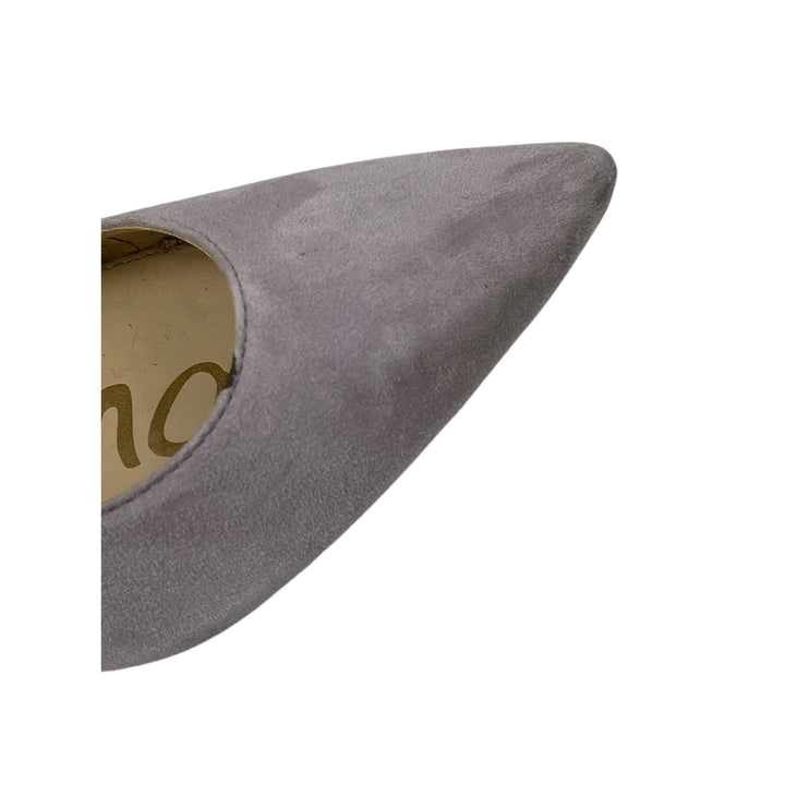 Sam Edelman Women's Brown Suede Slip On Pointed Toe Stiletto Heels Dress Shoes 7