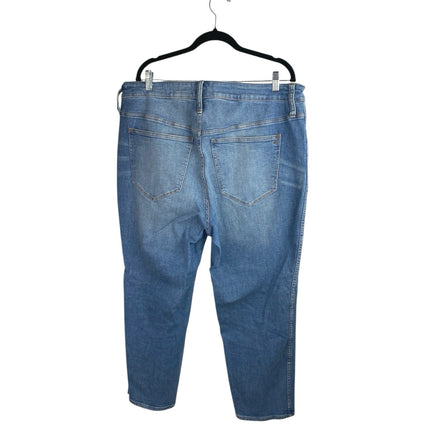 Madewell Women's Blue High Waist Skinny Medium Wash Denim Jeans Pants Size 18
