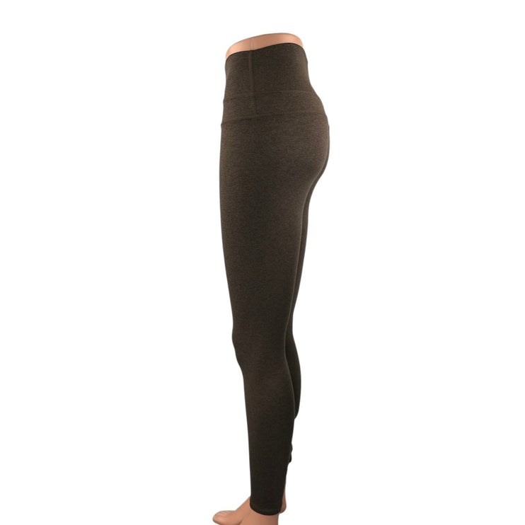Varley Women's Brown High Rise Pull On Yoga Athletic Leggings Pants Size XS