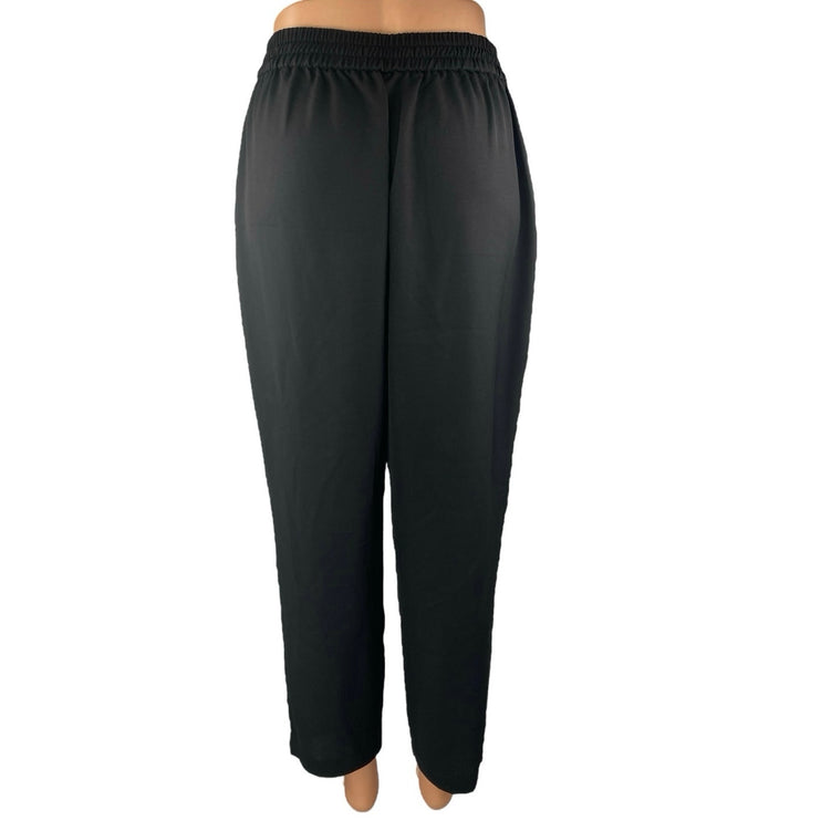 Athleta Metropolis Women's Black Straight Leg High Rise Trousers Pants Size 0