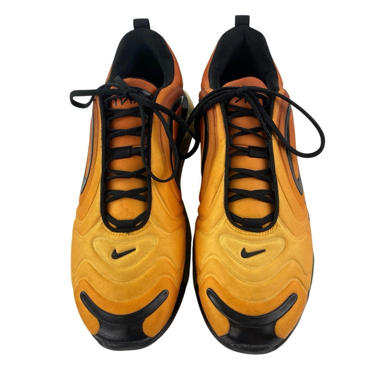 Nike Air Max 720 Sunset Men's Orange Lace Up Low Top Athletic Sneakers Shoes 12