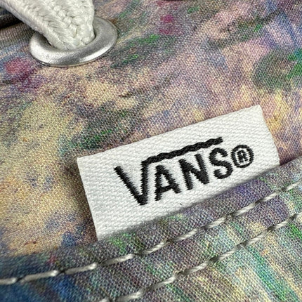 MoMA Claude Monet Multicolor Tie Dye Lace Up Sneakers Shoes Mens 5.5 Womens 7