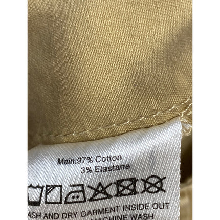 I.AM.GIA Women's Tan Khaki Ruched High Rise Utility Straight Cargo Pants Size M