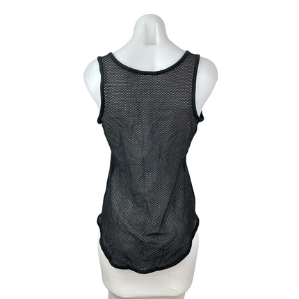 Champion Women's Black Mesh Back Yoga Workout Running Athletic Tank Top Size M