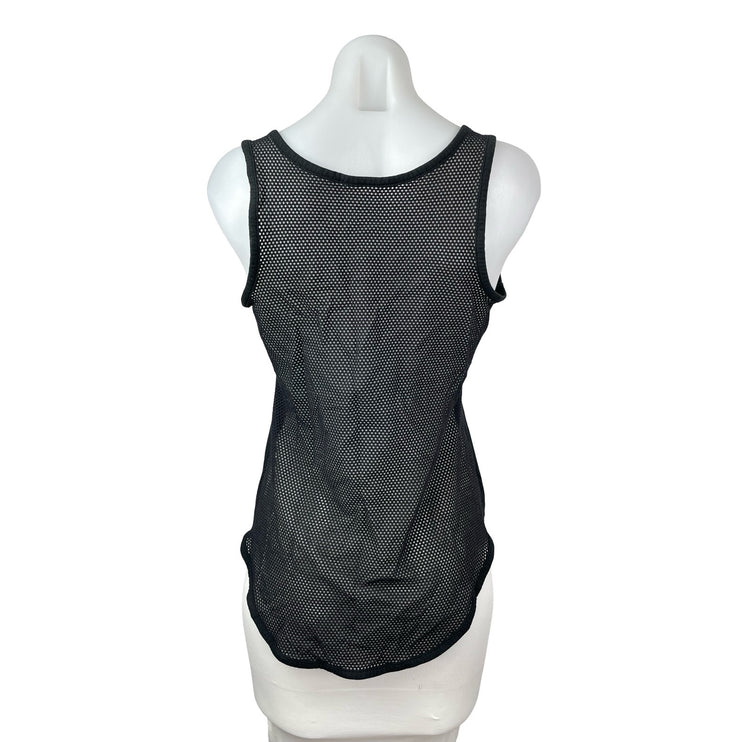 Champion Women's Black Mesh Back Yoga Workout Running Athletic Tank Top Size M