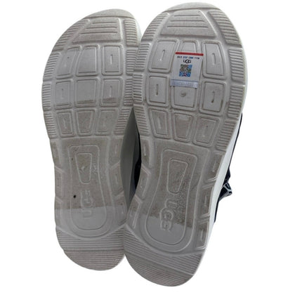 UGG La Sun Women's Black Elastic Strap Slingback Chunky Platform Sandals Size 7