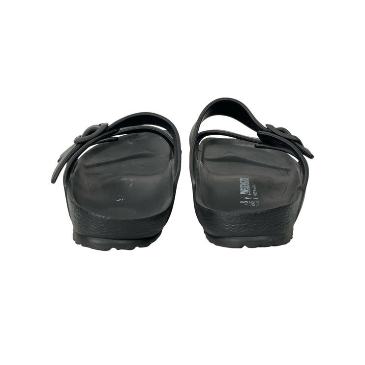 Birkenstock Arizona Women's Black Dual Strap Buckle Slip On EVA Sandals Size 7