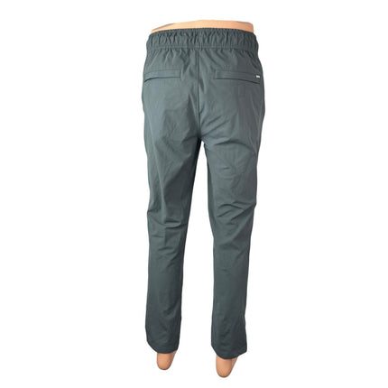 Vuori Men's Gray High Rise Tapered Athletic Activewear Trousers Jogger Pants M