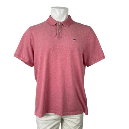 Vineyard Vines Edgartown Embroidered Logo Collared Short Sleeve Polo Shirt Top L