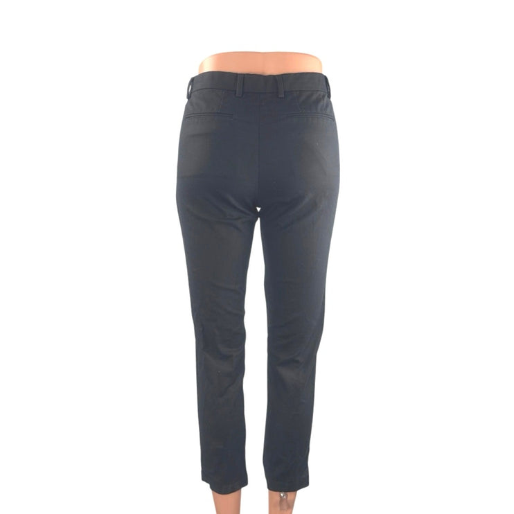Reiss Kids Girls' Black Mid Waist Classic Skinny Trousers Pants Sz 11-12Y 152cm