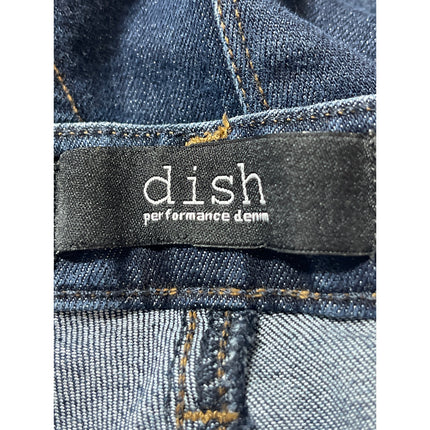 Dish Performance Women's Blue Mid Rise Dark Wash Skinny Denim Jeans Size 26x28