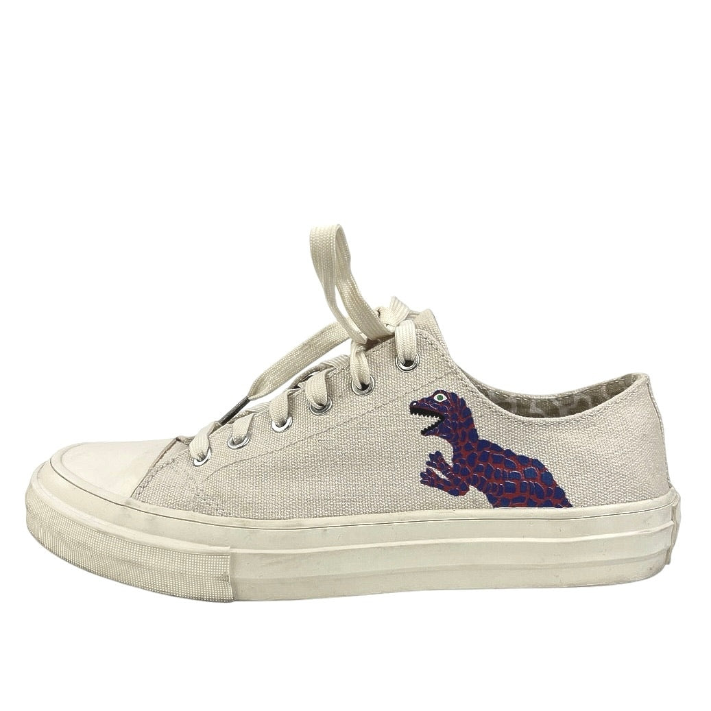 Canvas Shoes Paul Smith Dinosaur Shoes PS By Paul Smith Khaki Dino