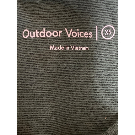 Outdoor Voices Women's Green Activewear Yoga Top & Legging Pants Sets Size XS