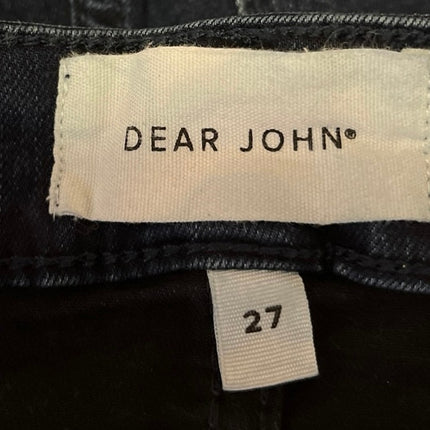 Dear John Rosa Women's Dark Wash High Waist Flare Bootcut Denim Jeans Pants 27