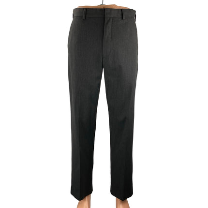 Merona Men's Gray High Rise Straight Slacks Chino Trousers Dress Pants Sz 30X32
