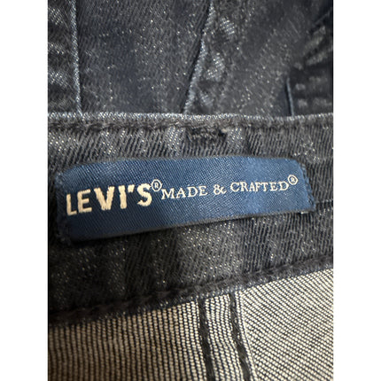 Levi's 721 Women's Black Mid Rise Skinny Slim Y2k Ankle Denim Jeans Size 27