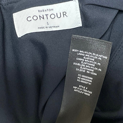 Aritzia Babaton Contour Women's Black Sleeveless Plunging V-neck Bodysuit Top S