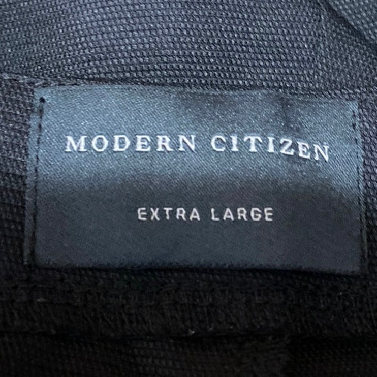 Modern Citizen Womens Black High Waisted Wide Leg Cropped Trousers Pants Size XL