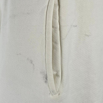 Madhappy Women's White High Rise Fleece Pocket Tapered Jogger Sweat Pants Size S