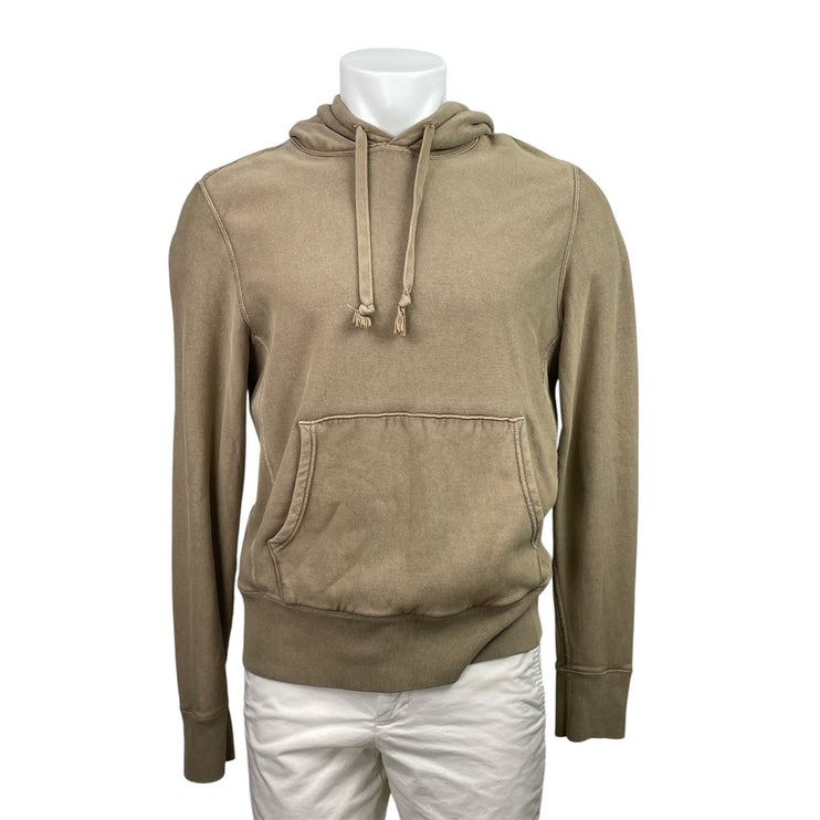 Champion Todd Snyder Men's Beige Hoodie Hooded Pullover Sweatshirt Top Size S